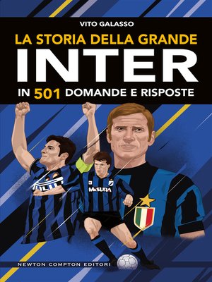 cover image of La storia della grande Inter in 501 domande e risposte